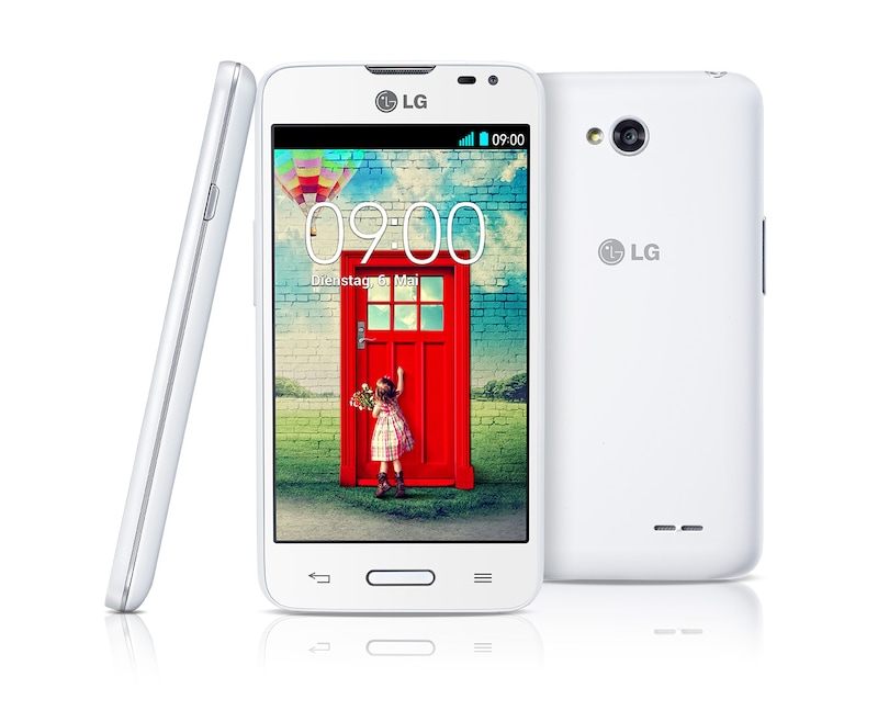 LG Design-Smartphone mit 1,2 GHz Dual-Core-Prozessor, True IPS-Display und Knock Code™, L65