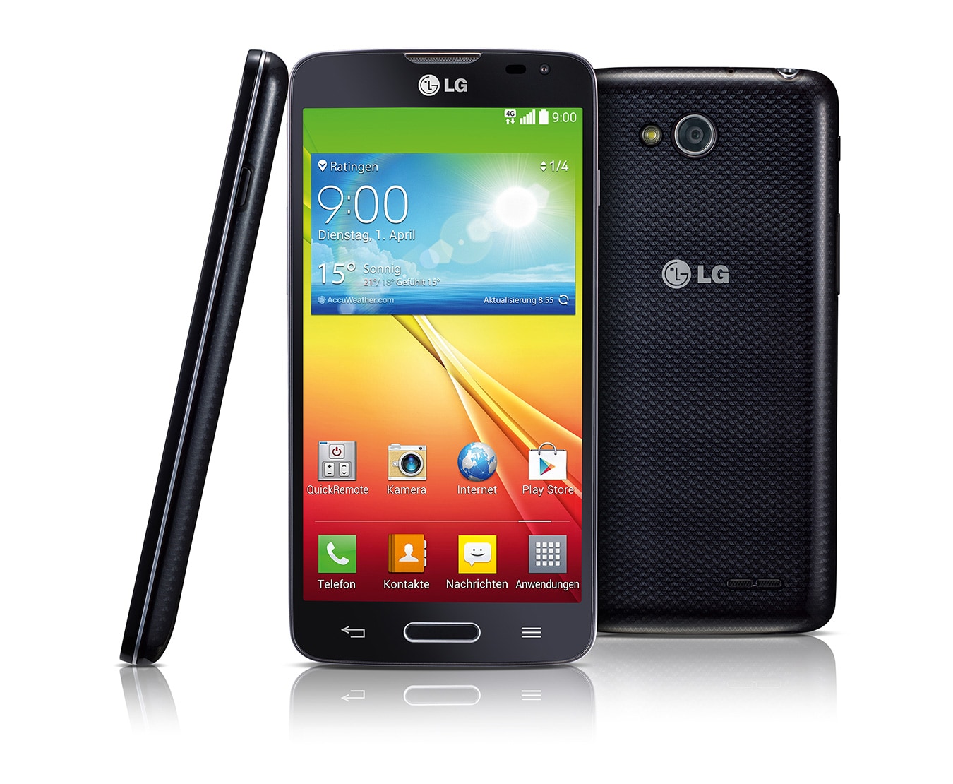 LG Design-Smartphone mit 1,2 GHz Quad-Core-Prozessor, IPS-Display und Knock Code™, L90