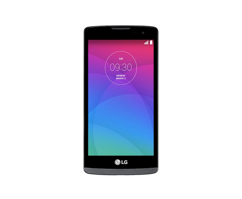 LG Design-Smartphone mit 11,4 cm (4,5 Zoll) Display, 1,3-GHz-Quad-Core-Prozessor und 5-MP-Kamera mit Selfie Cam-Funktion, Leon