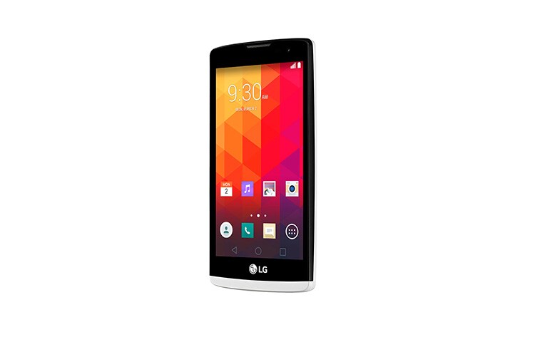 LG Design-Smartphone mit 11,4 cm (4,5 Zoll) Display, 1,3-GHz-Quad-Core-Prozessor und 5-MP-Kamera mit Selfie Cam-Funktion, Leon