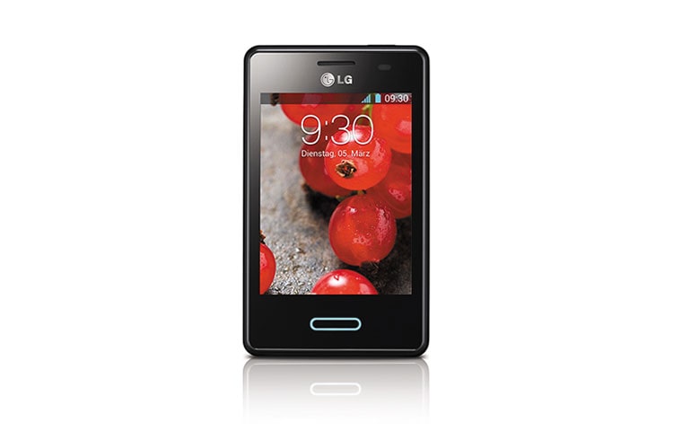 L-Style-Smartphone LG E430 Optimus L3 II mit 3-Megapixel-Kamera
