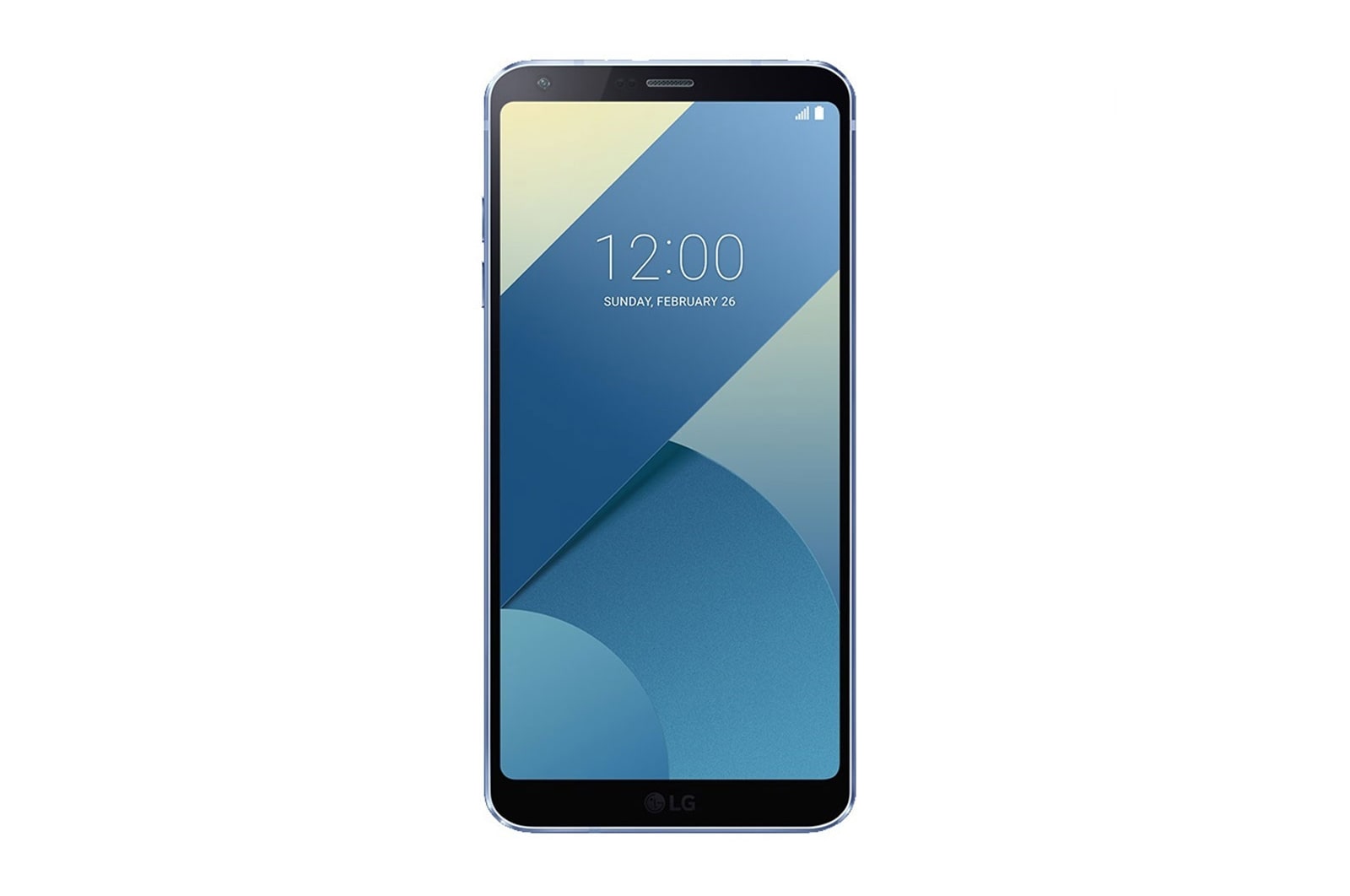 Vorderseite von LG G6 Smartphone - Marine Blau G6