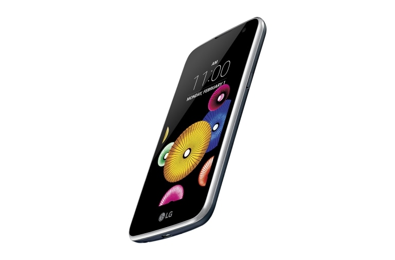 LG Einsteiger Smartphone mit 4,5“ IPS Display, Quad Core Prozessor, 5 MP Kamera , LG-K4