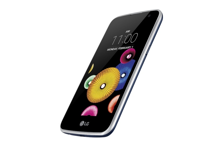 LG Einsteiger Smartphone mit 4,5“ IPS Display, Quad Core Prozessor, 5 MP Kamera , LG-K4