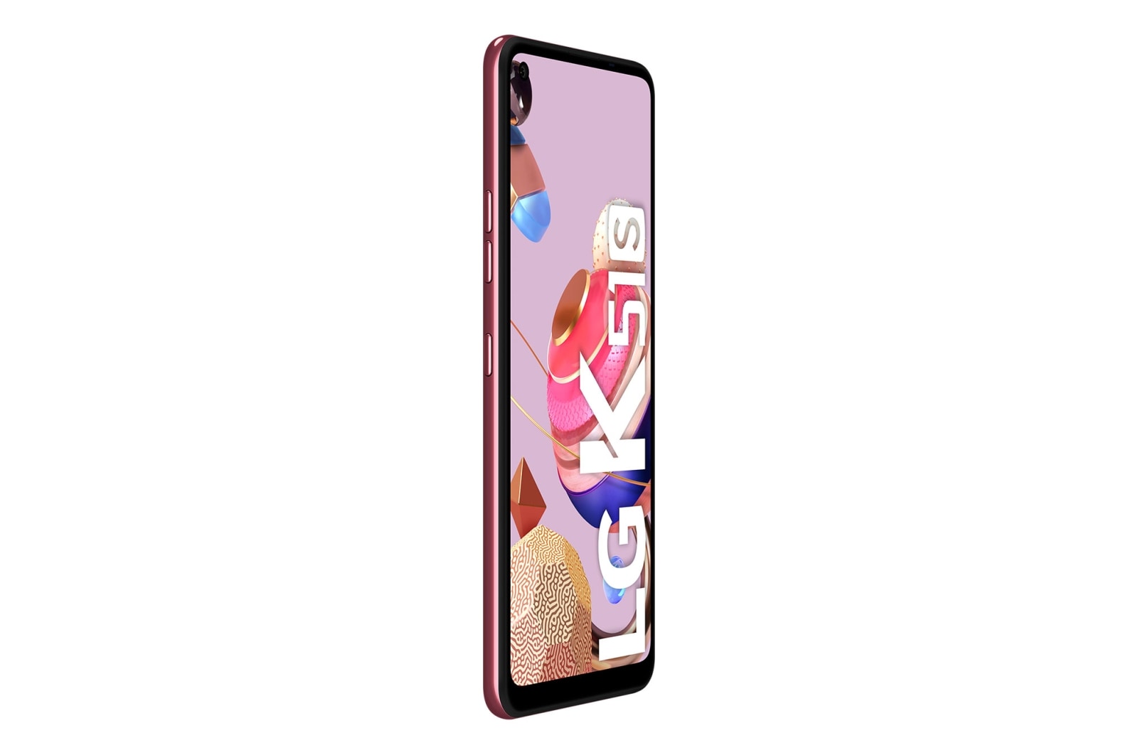 LG K51S Smartphone, K51S Rot