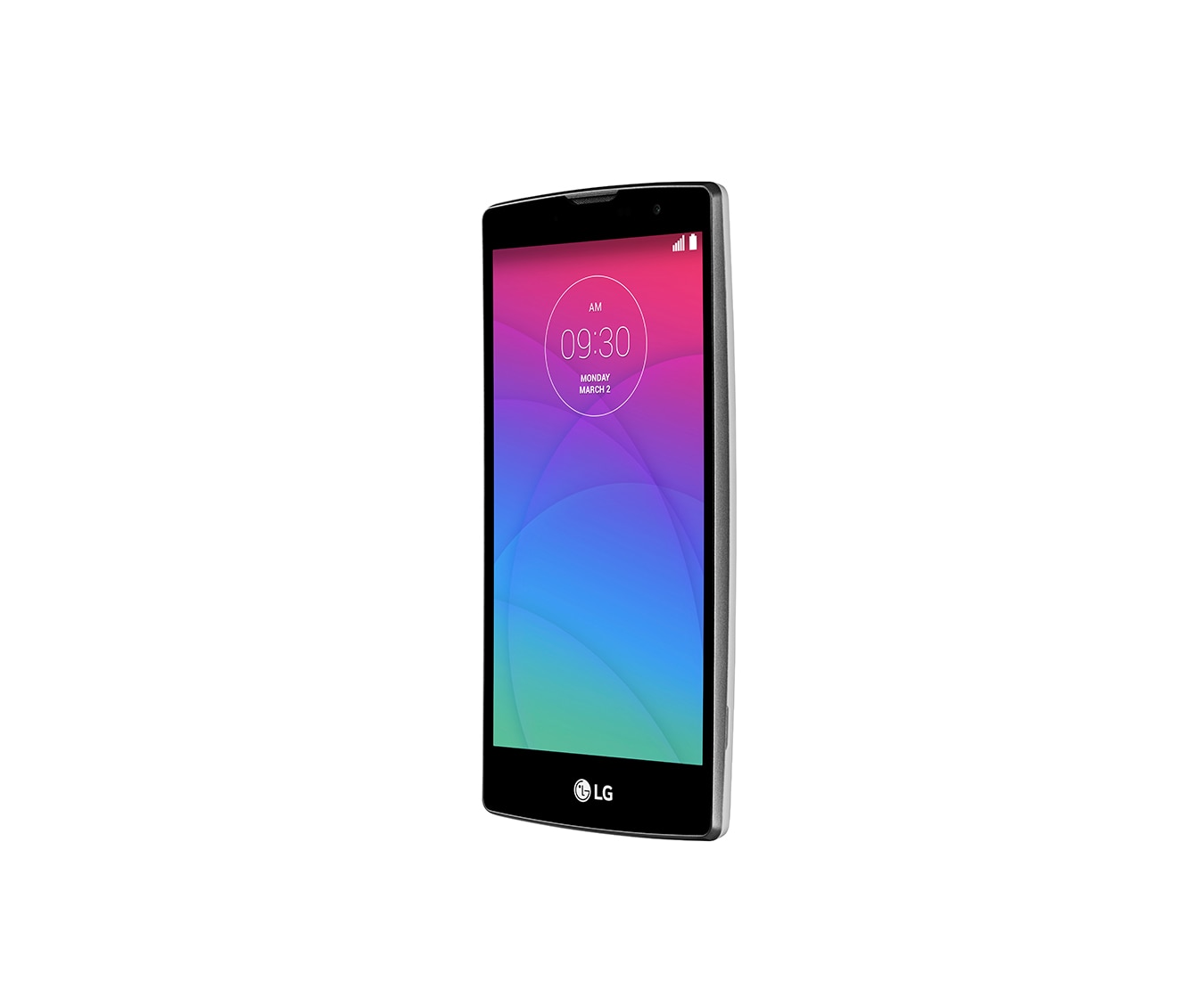 LG Smartphone im Curved Design mit 12,7 cm (5 Zoll) HD-Display, 1,3-GHz-Quad-Core-Prozessor, In-Cell Touch und 2,540mAh starkem Akku, Magna