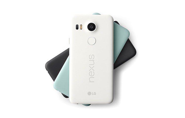 LG Google Smartphone mit Android 6.0 Marshmallow, 1,8-GHz-Hexa-Core-Prozessor, 13,2 cm (5,2 Zoll) Full HD IPS-Display und 12,3-Megapixel-Kamera mit HDR+, Nexus 5X