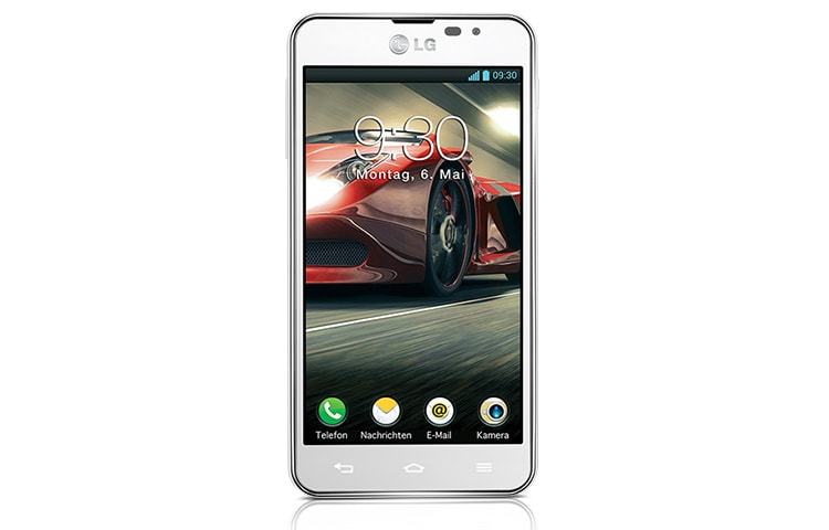LG Android-Smartphone mit 10,9 cm (4,3 Zoll) IPS-Display, 1,2-GHz-Dual-Core-Prozessor, 2.150 mAh SiO+ Akku und LTE mit bis zu 100 Mbit/s, P875 Optimus F5