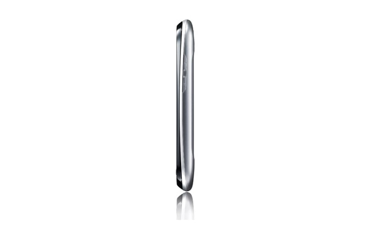 LG Smartphone mit 7,11 cm (2.8“) kapazitivem Touchscreen, MP3 Player, 3,5mm Klinkenanschluss und Micro-SD Speicherslot für bis zu 32GB Speicher, P350 OPTIMUS ME