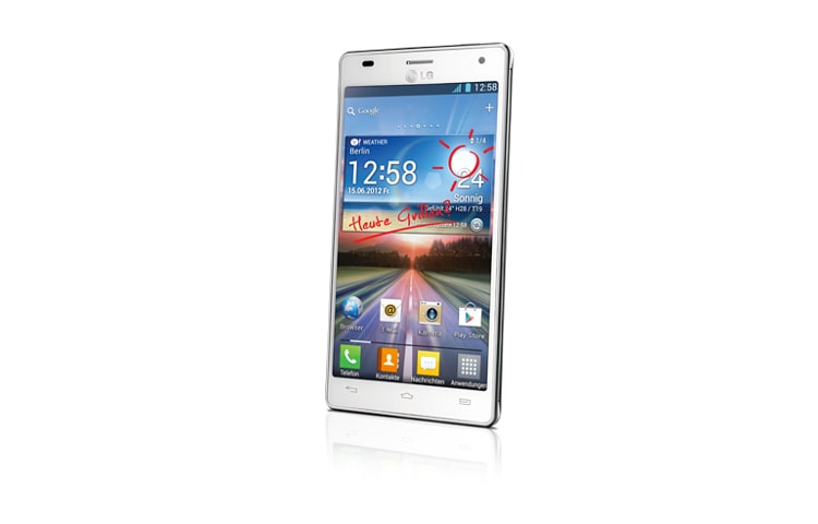 LG Smartphone mit 11,9 cm (4,7 Zoll) großem True HD-IPS-Display, 1,5-GHz-Quad-Core-Performance und starkem 2.150-mAh-Akku, P880 Optimus 4X HD