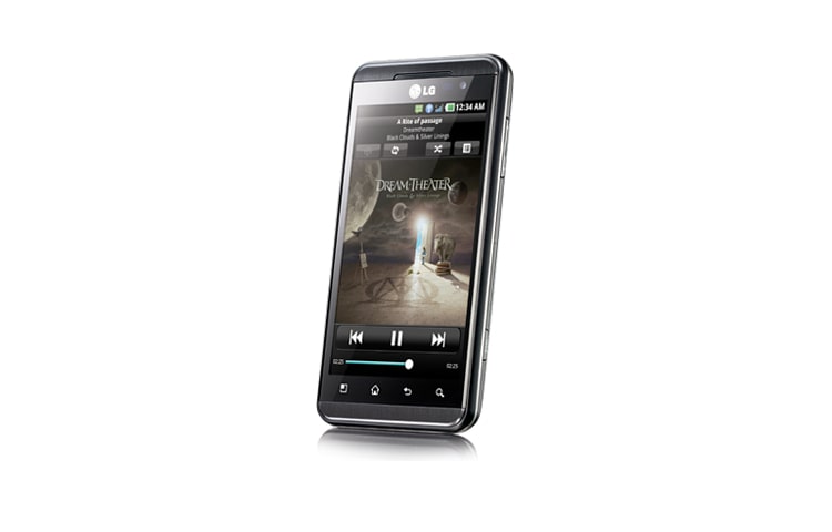 LG Smartphone mit 3D-Darstellung ohne 3D-Brille, zur Aufnahme von 3D-Fotos und -Videos, HDMI-Verbindung und leistungstarkem Display, P920 OPTIMUS 3D