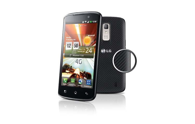 LG Smartphone mit True HD-IPS-Display, 1,5 GHz Dual Core-Prozessor und bis zu 100 MBit/s Übertragunsleistung dank LTE, P936 Optimus True HD LTE