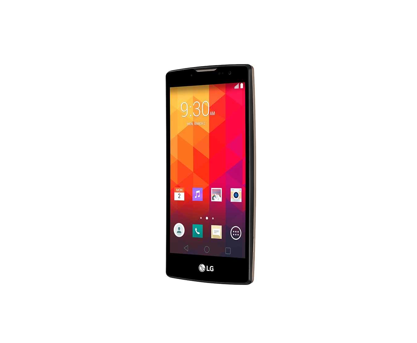 LG Curved-Design Smartphone mit LTE & 11,9 cm (4,7 Zoll) HD-Display, 1,2-GHz-Quad-Core-Prozessor, 8-MP-Kamera mit Selfie Cam-Funktion, Spirit LTE