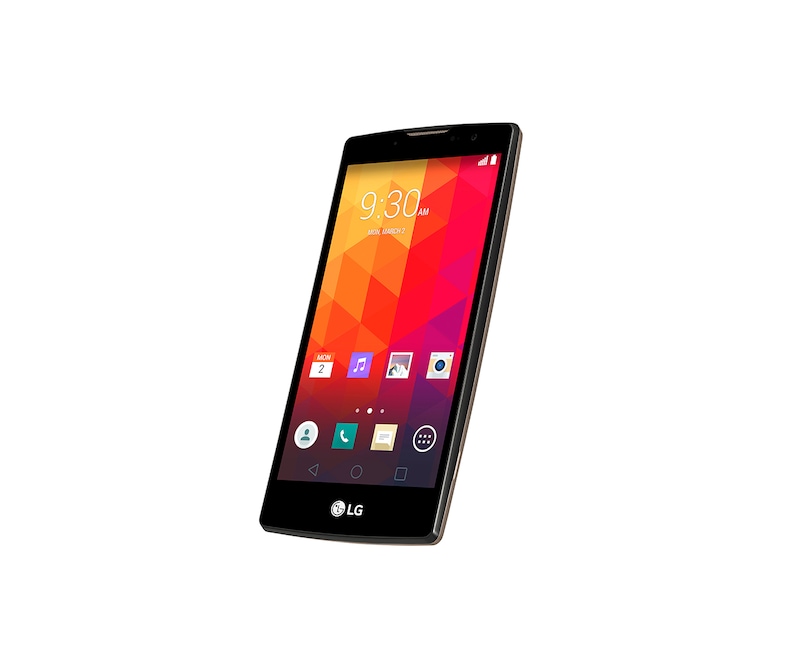 LG Curved-Design Smartphone mit LTE & 11,9 cm (4,7 Zoll) HD-Display, 1,2-GHz-Quad-Core-Prozessor, 8-MP-Kamera mit Selfie Cam-Funktion, Spirit LTE