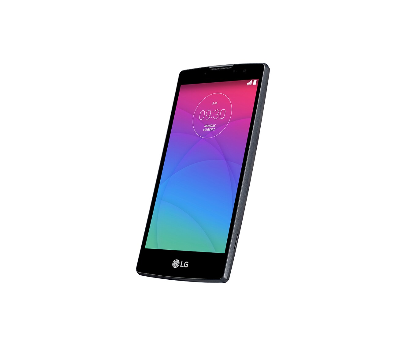 LG Curved Design-Smartphone mit 11,9 cm (4,7 Zoll) HD-Display, 1,3 GHz Quad-Core-Prozessor und 5-MP-Kamera mit Selfie Cam-Funktion, Spirit