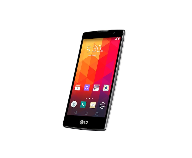 LG Curved Design-Smartphone mit 11,9 cm (4,7 Zoll) HD-Display, 1,3 GHz Quad-Core-Prozessor und 5-MP-Kamera mit Selfie Cam-Funktion, Spirit
