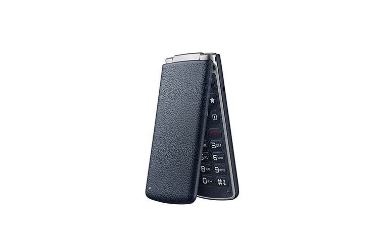 LG Klapp-Handy mit Android™ 5.1 Lollipop Betriebssystem, fünf Funktionstasten und Notruffuntion, WineSmart