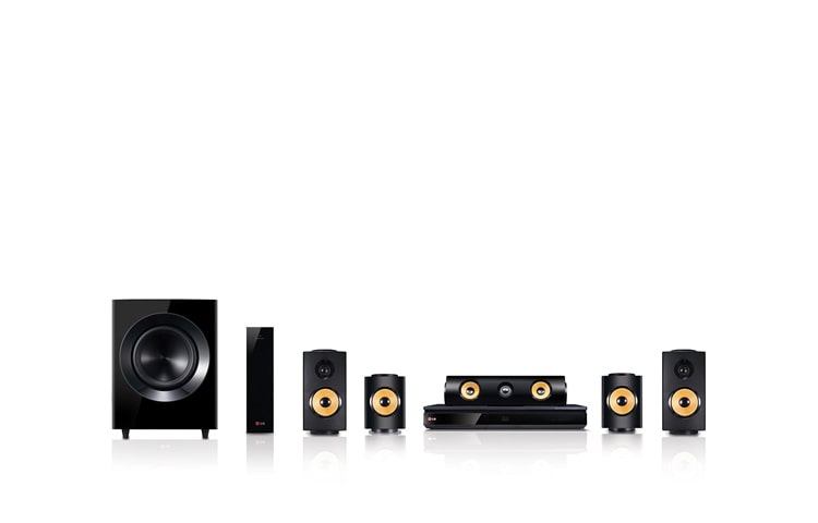 LG BH7240BW 5.1 Heimkinosystem mit 1.200 Watt Leistung