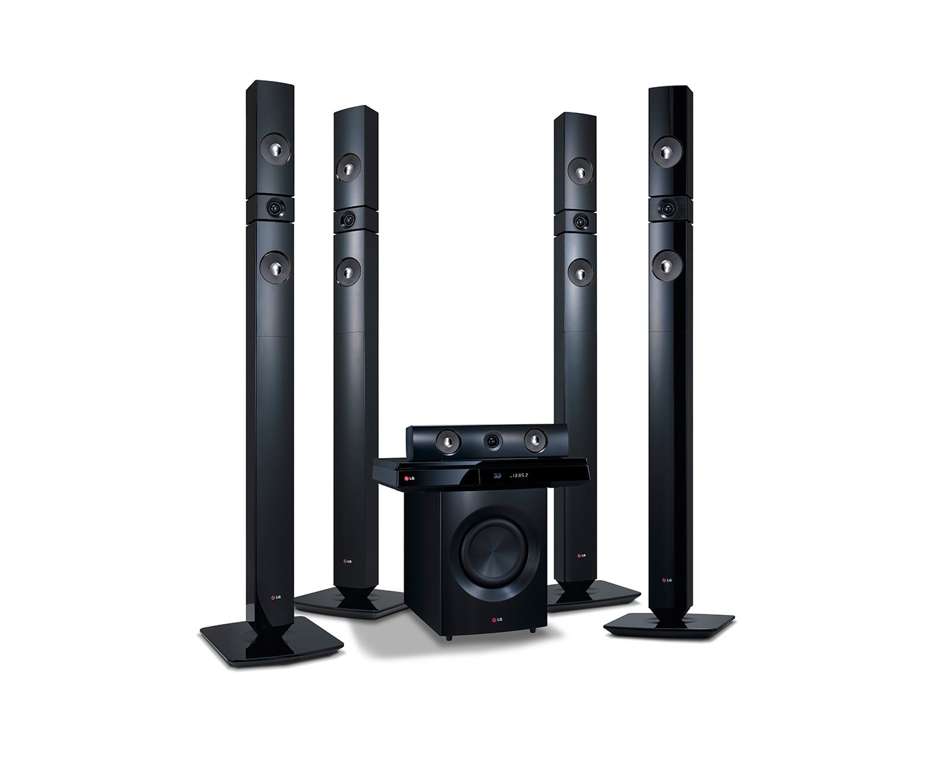 Das LG BH7530TWB Heimkinosystem ist mit iPod, iPhone und iPad kompatibel.