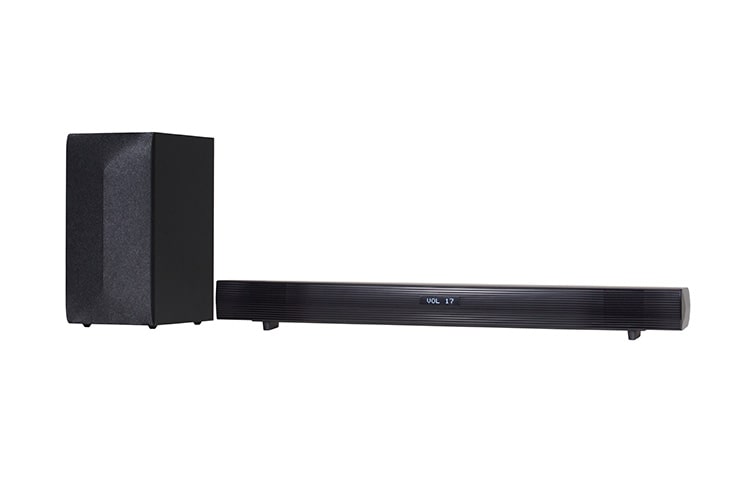 Die LG LAC550H 2.1 Soundbar