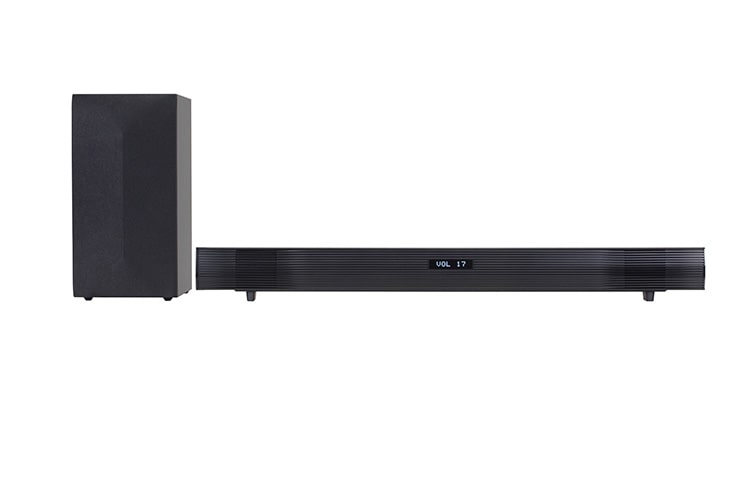 LG 2.1 Soundbar mit drahtlosem Subwoofer und Bluetooth (200 W), LAC550H