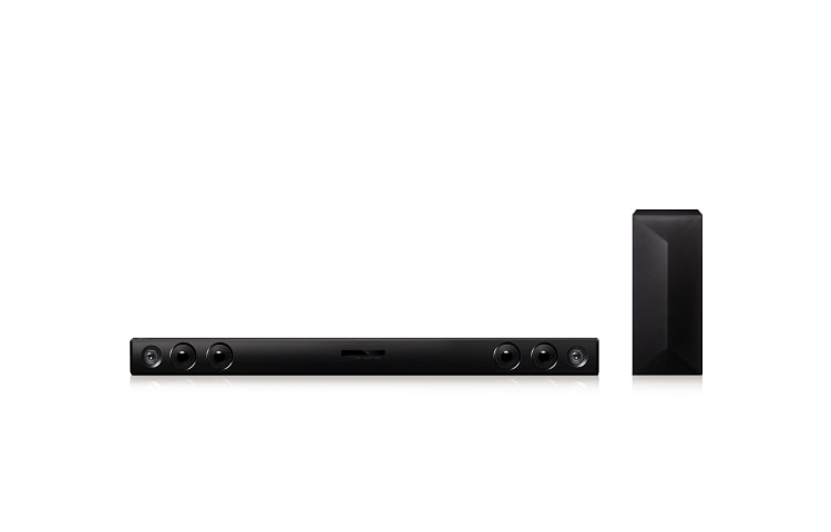 Vorderseite von 2.1 Soundbar mit Subwoofer und Bluetooth® (200 Watt) LAC553B