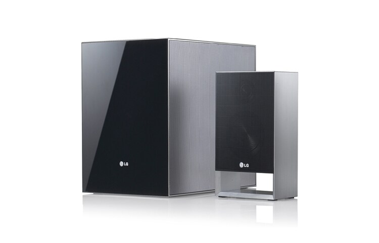 LG 2.1 Heimkinosystem in stylischem Cubic Design mit 3D-Blu-ray-Player, integriertem WLAN und LG Smart TV, BH5320F