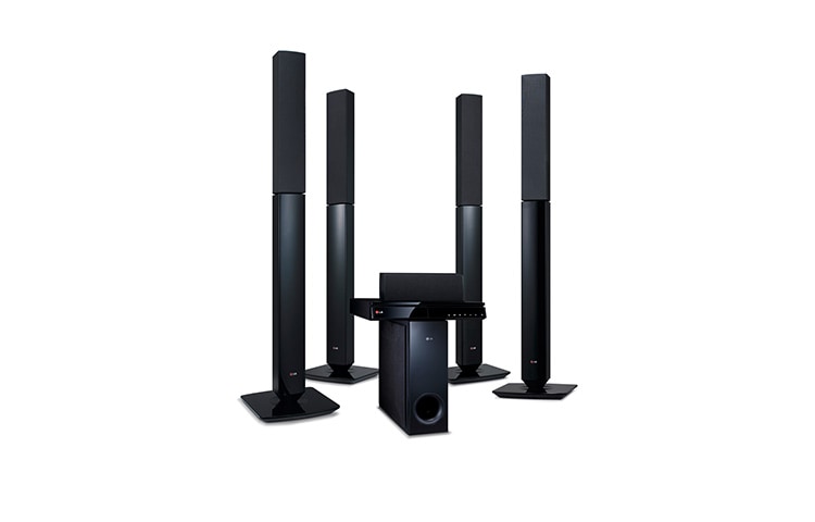 LG 5.1 Heimkinosystem mit Smart Share, Smart TV und 3D Blu-ray-Player , BH6530T