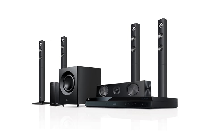 LG BH7520TW: 3D-Blu-ray-Heimkinosystem mit Drahtlosen Rücklautsprechern