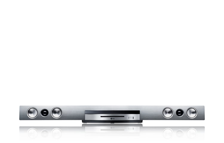LG 3D-Blu-ray Soundbar mit integriertem WLAN, Smart TV, Smartphone-Bedienung, HDMI und USB Plus, HLX56S