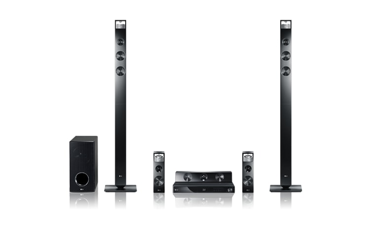 Vorderseite von 3D-Blu-ray 9.1 Heimkinosystem mit Smart TV, DLNA Zertifizierung und iPod® Dock HX906PX