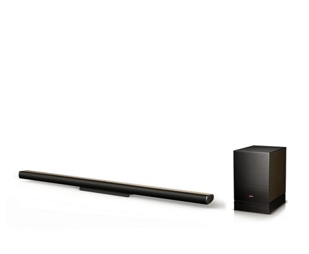 NB4534A 2.1 Soundbar von LG mit 2x 80 Watt und drahtlosem 150-Watt-Subwoofer