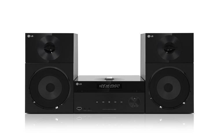 CM2520 von LG: Micro-Hi-Fi-Anlage mit integriertem iPhone-/iPod-Dock