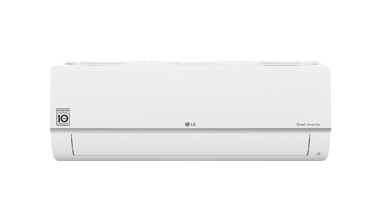 Vorderseite von Smart Inverter Klima Splitgerät 2,5 KW                            STANDARD PLUS PM09SP