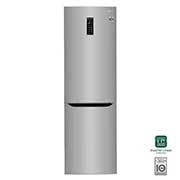 Vorderseite von LG Kühl-Gefrierkombination mit Total No Frost und FRESH Converter GBB59PZMZS