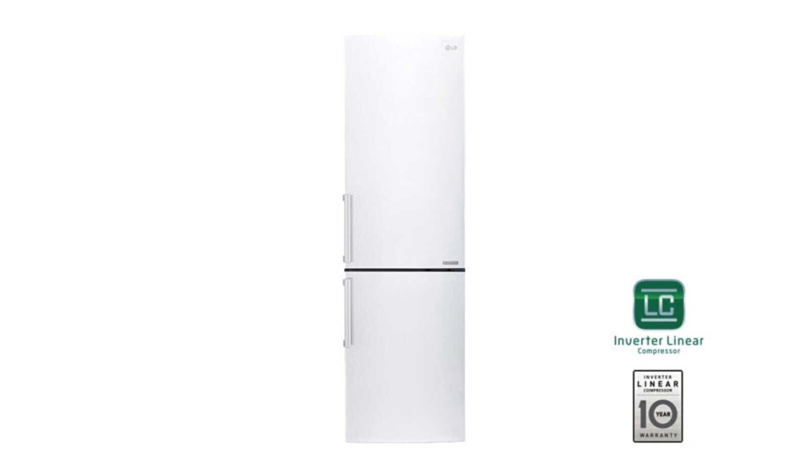 Vorderseite von LG Premium Kühl-Gefrierkombination GBB59SWFZB GBB59SWFZB