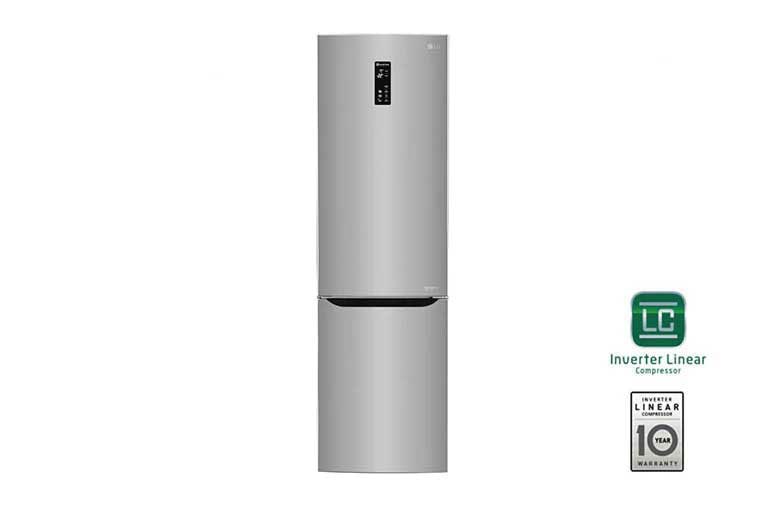 Vorderseite von LG Premium Kühl-Gefrierkombination  GBB60NSFFS