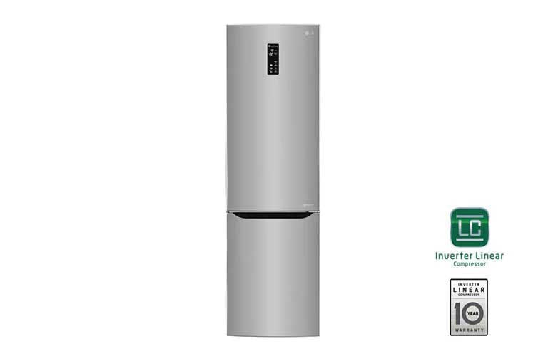Vorderseite von LG Premium Kühl-Gefrierkombination GBB60PZDFS
