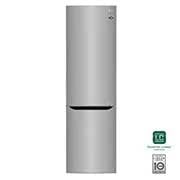 Vorderseite von LG Kühl-Gefrierkombination mit Total No Frost und Digitaldisplay GBB60PZEFS2