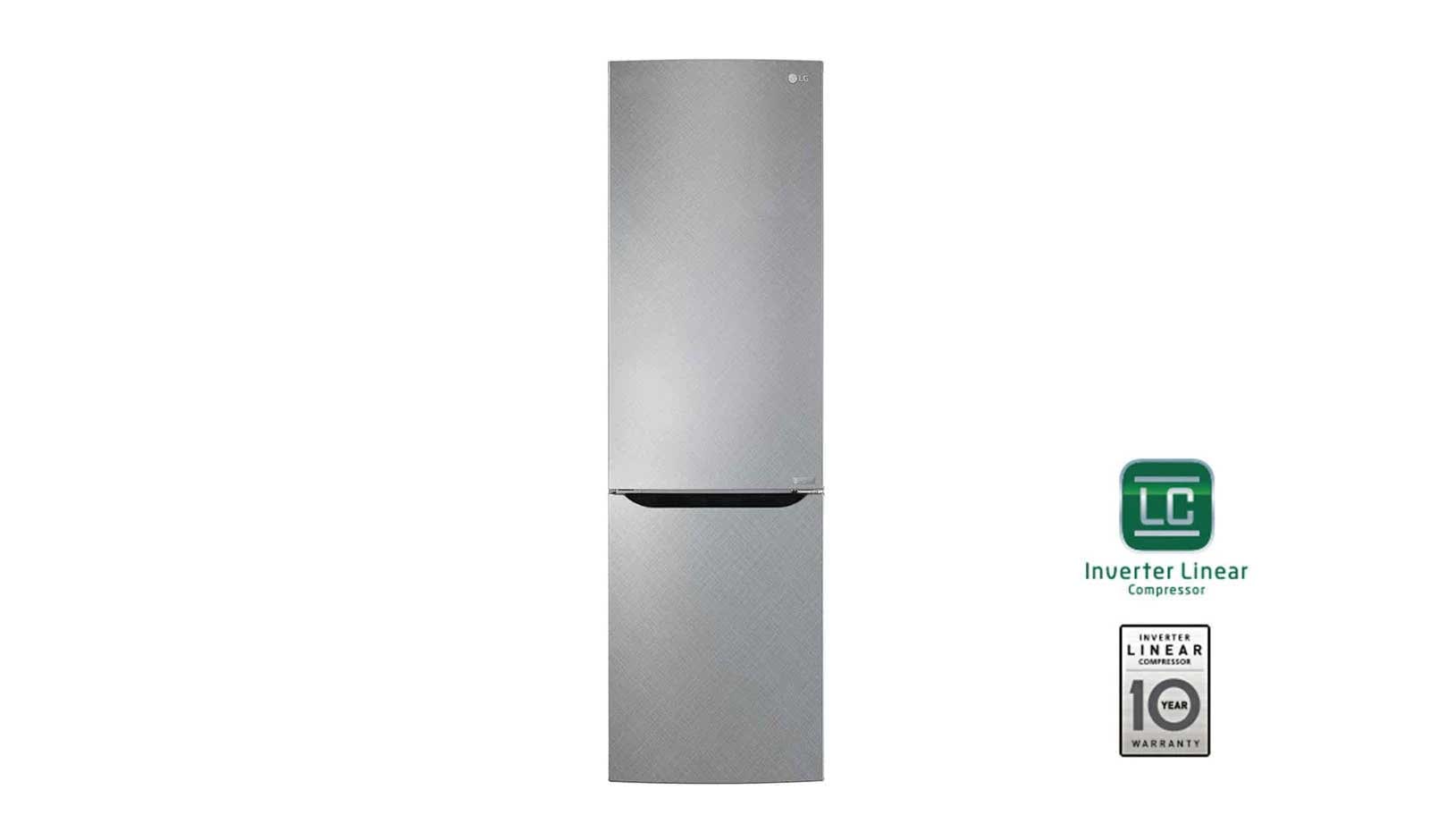 Vorderseite von LG Premium Kühl-Gefrierkombination GBB60SAGFS