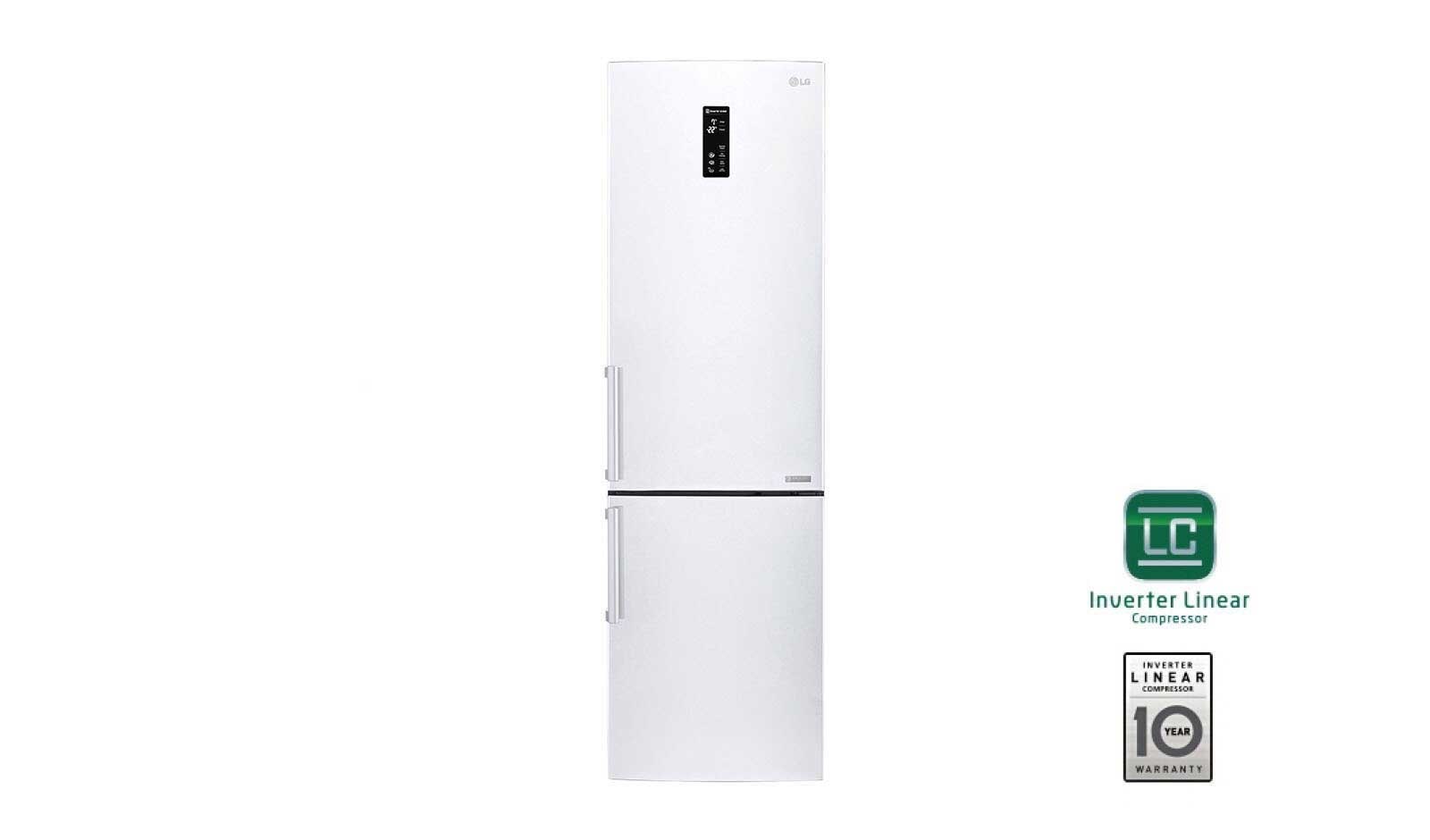 Vorderseite von LG Premium Kühl-Gefrierkombination  GBB60SWFFB