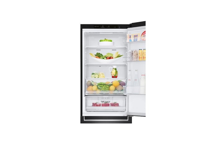 LG Kühl-Gefrierkombination (C, 341L, 186 cm hoch) mit Smart Inverter Compressor® | GBB61MCGCN1, GBB61MCGCN1