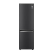 LG Kühl-Gefrierkombination | 341 Liter Nutzinhalt | Energieeffizienzklasse C | Matte Black | 186 cm hoch | Smart Inverter Compressor® | GBB61MCGCN1, GBB61MCGCN1