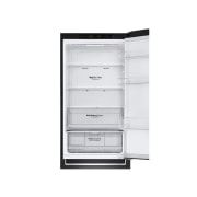 LG Kühl-Gefrierkombination | 341 Liter Nutzinhalt | Energieeffizienzklasse D | Matte Black | 186 cm hoch | Smart Inverter Compressor® | GBB61MCGGN, GBB61MCGGN