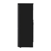 LG Kühl-Gefrierkombination | 341 Liter Nutzinhalt | Energieeffizienzklasse D | Matte Black | 186 cm hoch | Smart Inverter Compressor® | GBB61MCGGN, GBB61MCGGN