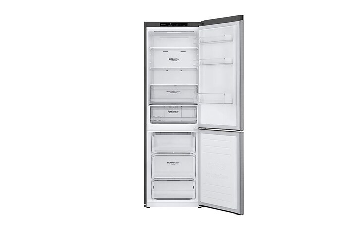 LG Kühl-Gefrierkombination (C, 341L, 186cm hoch) mit Smart Inverter Compressor® | GBB61PZGCN1, GBB61PZGCN1