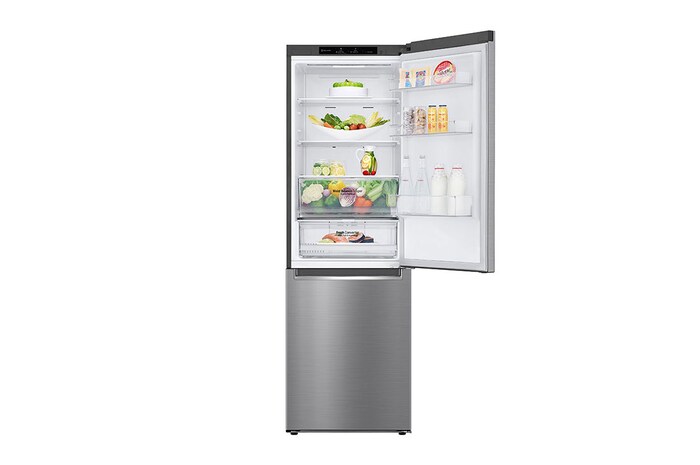 LG Kühl-Gefrierkombination (C, 341L, 186cm hoch) mit Smart Inverter Compressor® | GBB61PZGCN1, GBB61PZGCN1