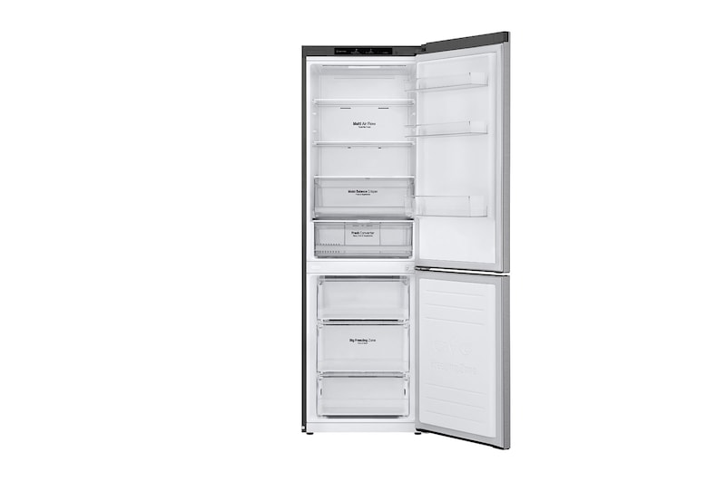 LG Kühl-Gefrierkombination (C, 341L, 186cm hoch) mit Smart Inverter Compressor® | GBB61PZGCN1, GBB61PZGCN1