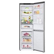 LG ​Kühl-Gefrierkombination |  ​341​ Liter Nutzinhalt | Energieeffizienzklasse ​C​ | ​Steel | ​186 cm​ |​ Inverter-Linearkompressor​ | ​GBB61PZGCN, GBB61PZGCN