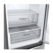 LG ​Kühl-Gefrierkombination |  ​341​ Liter Nutzinhalt | Energieeffizienzklasse ​C​ | ​Steel | ​186 cm​ |​ Inverter-Linearkompressor​ | ​GBB61PZGCN, GBB61PZGCN